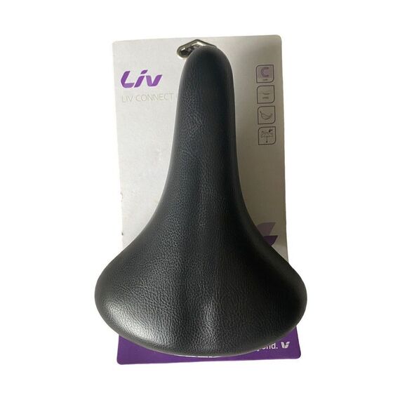 Trek BLack LIV BEYOND-Liv Connect Comfort Saddle Bike Stop Cycling NEW - Picture 1 of 9